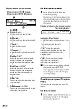 Preview for 38 page of Sony MZ-N707 OpenMG Jukebox NOTES on installing & operating Operating Instructions Manual