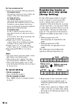 Preview for 46 page of Sony MZ-N707 OpenMG Jukebox NOTES on installing & operating Operating Instructions Manual