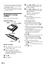 Preview for 48 page of Sony MZ-N707 OpenMG Jukebox NOTES on installing & operating Operating Instructions Manual