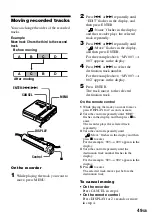 Preview for 49 page of Sony MZ-N707 OpenMG Jukebox NOTES on installing & operating Operating Instructions Manual