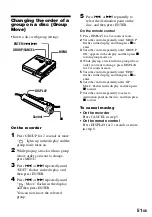 Preview for 51 page of Sony MZ-N707 OpenMG Jukebox NOTES on installing & operating Operating Instructions Manual