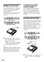 Preview for 52 page of Sony MZ-N707 OpenMG Jukebox NOTES on installing & operating Operating Instructions Manual