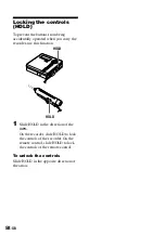 Preview for 58 page of Sony MZ-N707 OpenMG Jukebox NOTES on installing & operating Operating Instructions Manual