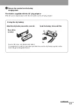 Предварительный просмотр 17 страницы Sony MZ-N920 Operating Instructions Manual