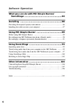 Preview for 6 page of Sony MZ-NH600 Operating Instructions Manual