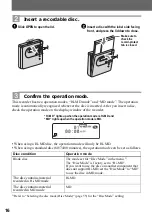 Preview for 16 page of Sony MZ-NH600 Operating Instructions Manual