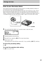 Preview for 21 page of Sony MZ-NH600 Operating Instructions Manual