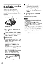 Preview for 28 page of Sony MZ-NH600 Operating Instructions Manual