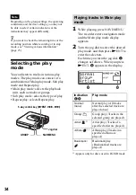 Preview for 34 page of Sony MZ-NH600 Operating Instructions Manual