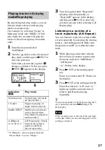 Preview for 37 page of Sony MZ-NH600 Operating Instructions Manual