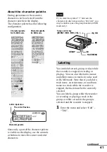 Preview for 41 page of Sony MZ-NH600 Operating Instructions Manual