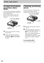 Preview for 52 page of Sony MZ-NH600 Operating Instructions Manual