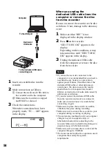 Preview for 58 page of Sony MZ-NH600 Operating Instructions Manual