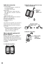 Preview for 64 page of Sony MZ-NH600 Operating Instructions Manual