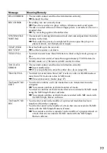 Preview for 77 page of Sony MZ-NH600 Operating Instructions Manual