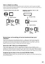 Preview for 81 page of Sony MZ-NH600 Operating Instructions Manual