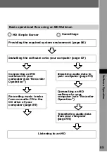 Preview for 85 page of Sony MZ-NH600 Operating Instructions Manual