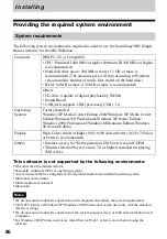 Preview for 86 page of Sony MZ-NH600 Operating Instructions Manual