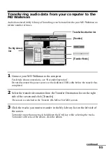 Preview for 95 page of Sony MZ-NH600 Operating Instructions Manual