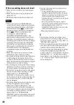 Preview for 22 page of Sony MZ-NH700 Operating Instructions Manual