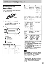 Предварительный просмотр 41 страницы Sony MZ-NH700 Operating Instructions Manual