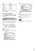 Preview for 51 page of Sony MZ-NH700 Operating Instructions Manual