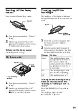 Предварительный просмотр 69 страницы Sony MZ-NH700 Operating Instructions Manual