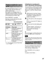 Preview for 47 page of Sony MZ-NH900 Operating Instructions Manual