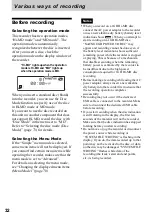 Preview for 32 page of Sony MZ-NHF800 Operating Instructions Manual