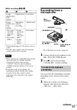 Preview for 35 page of Sony MZ-NHF800 Operating Instructions Manual