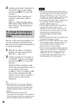 Preview for 36 page of Sony MZ-NHF800 Operating Instructions Manual