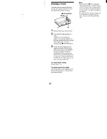 Preview for 24 page of Sony MZ-R3 Operating Instructions Manual