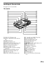 Предварительный просмотр 37 страницы Sony MZ-R35 Operating Instructions Manual