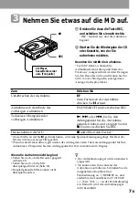 Предварительный просмотр 83 страницы Sony MZ-R35 Operating Instructions Manual