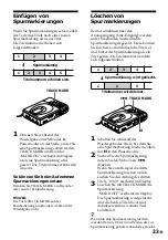 Предварительный просмотр 99 страницы Sony MZ-R35 Operating Instructions Manual