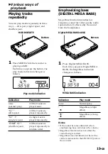 Предварительный просмотр 15 страницы Sony MZ-R37 Operating Instructions Manual