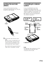 Preview for 17 page of Sony MZ-R37 Operating Instructions Manual