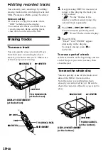 Preview for 18 page of Sony MZ-R37 Operating Instructions Manual