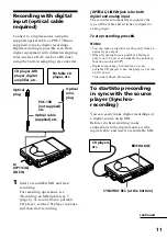 Preview for 11 page of Sony MZ-R37SP - MD Walkman MiniDisc Recorder Operating Instructions Manual