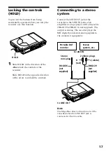 Preview for 17 page of Sony MZ-R37SP - MD Walkman MiniDisc Recorder Operating Instructions Manual