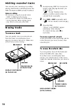 Preview for 18 page of Sony MZ-R37SP - MD Walkman MiniDisc Recorder Operating Instructions Manual