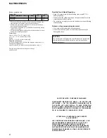 Preview for 2 page of Sony MZ-R500 Service Manual