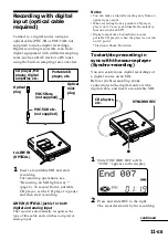 Preview for 11 page of Sony MZ-R55 Operating Instructions Manual