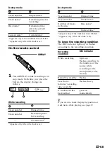 Preview for 15 page of Sony MZ-R55 Operating Instructions Manual