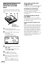 Preview for 16 page of Sony MZ-R55 Operating Instructions Manual