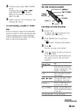 Preview for 25 page of Sony MZ-R55 Operating Instructions Manual