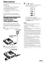 Preview for 27 page of Sony MZ-R55 Operating Instructions Manual