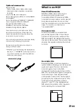 Preview for 37 page of Sony MZ-R55 Operating Instructions Manual