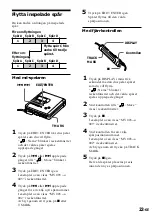 Preview for 145 page of Sony MZ-R55 Operating Instructions Manual