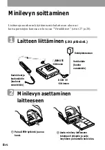 Preview for 170 page of Sony MZ-R55 Operating Instructions Manual